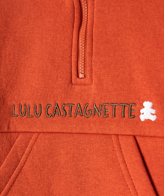 Sweat en molleton à col camionneur bébé garçon - LuluCastagnette vue2 - LULUCASTAGNETTE - GEMO