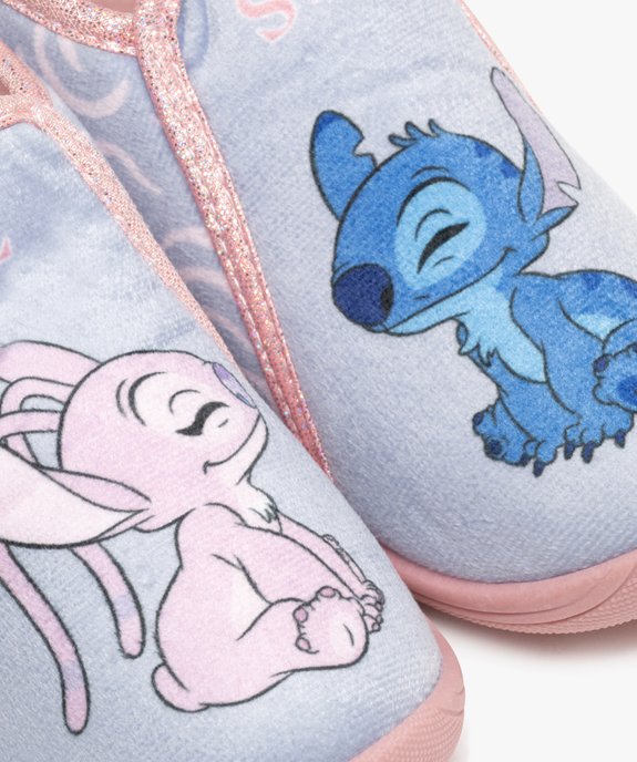 Chaussons bottillons à scratch fille - Stitch vue6 - LILO & STITCH - GEMO