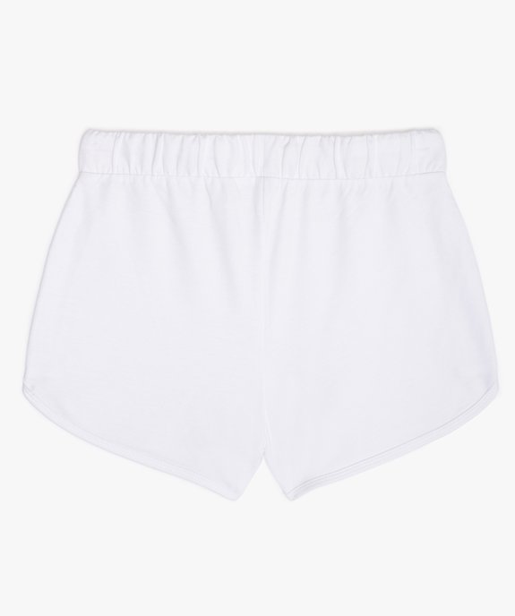 Short fille en jersey look vintage vue3 - GEMO (JUNIOR) - GEMO