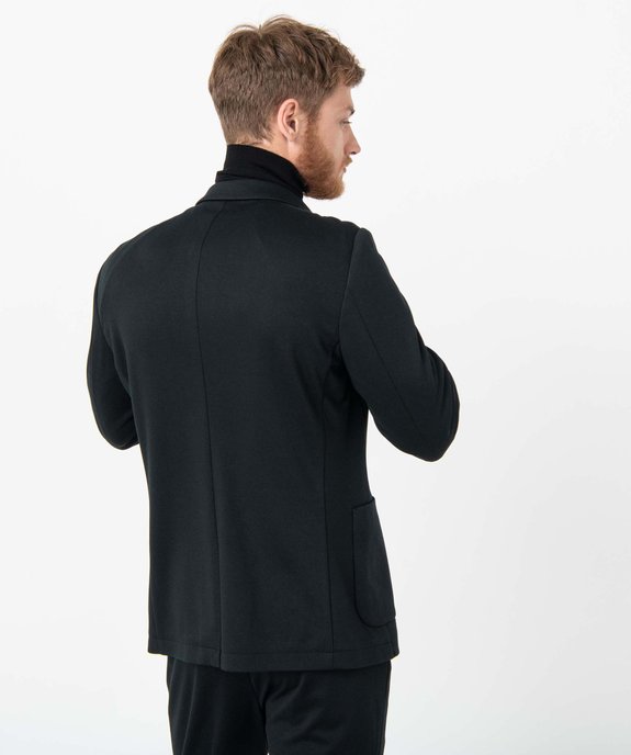 Veste de costume homme en matière stretch vue3 - GEMO (HOMME) - GEMO