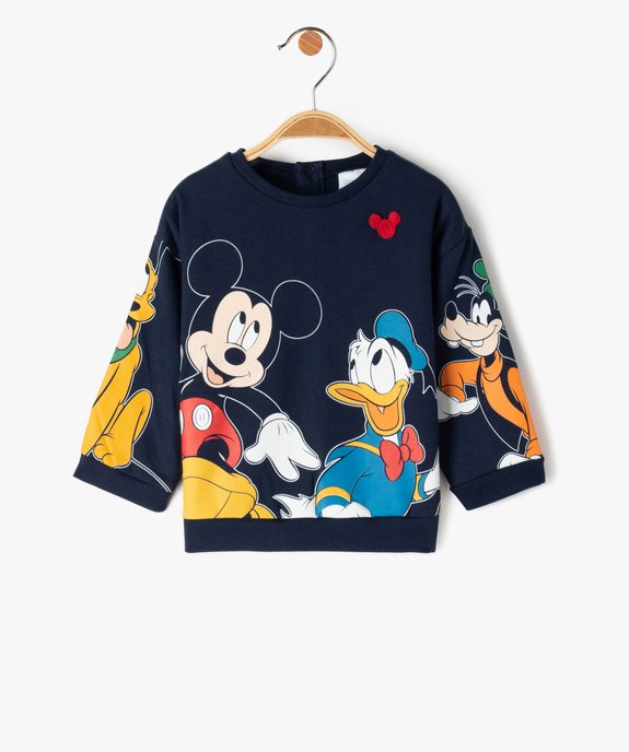 Sweat bébé garçon en molleton imprimé - Disney vue1 - DISNEY CLASSIQUE - GEMO