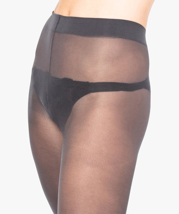 Collants semi-opaques fini velouté 50 deniers femme vue2 - GEMO(HOMWR FEM) - GEMO