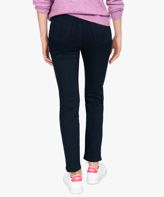 Jean femme slim à taille haute ultra stretch - L26 vue3 - GEMO 4G FEMME - GEMO