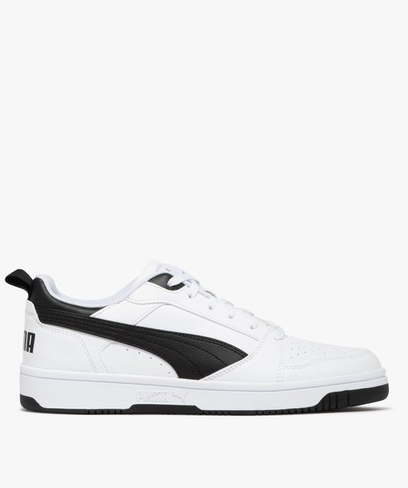 Baskets homme contrastées style rétro Rebound V6- Puma vue1 - PUMA - GEMO