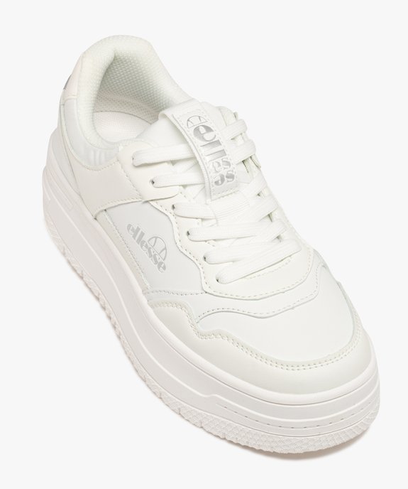 Baskets unies sur semelle plateforme femme - Ellesse vue5 - ELLESSE - GEMO