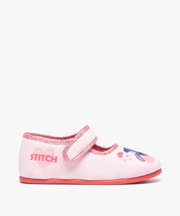 Chaussons fille ballerines imprimées Stitch - Disney vue1 - LILO & STITCH - GEMO