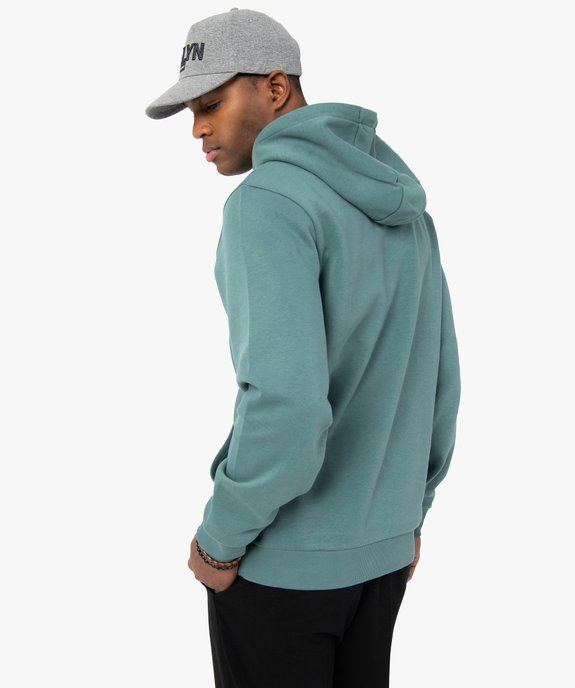 Sweat à capuche intérieur molletonné homme vue3 - GEMO (HOMME) - GEMO