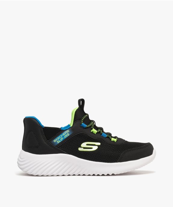 Baskets garçon souples faciles à enfiler Slip ins Bounder - Skechers vue1 - SKECHERS - GEMO