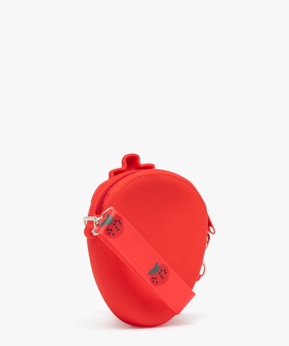 Pochette porte-clés enfant en forme de fraise vue2 - GEMO (ACCESS) - GEMO