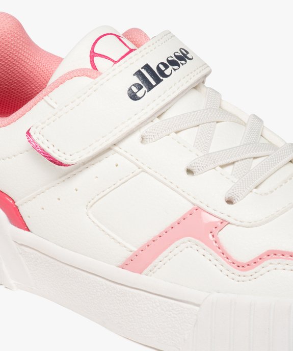 Baskets fille unies à détails colorés avec scratch - Ellesse vue6 - ELLESSE - GEMO