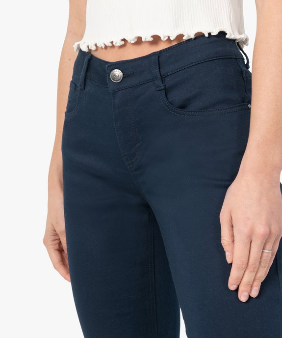 Pantalon femme coupe slim - Longueur L26 vue2 - GEMO(FEMME PAP) - GEMO