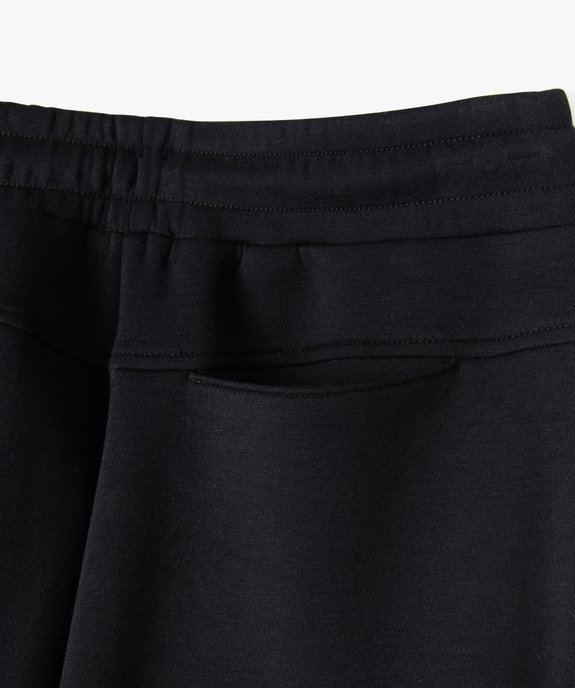 Pantalon de jogging avec liserés contrastants garçon vue3 - GEMO (JUNIOR) - GEMO