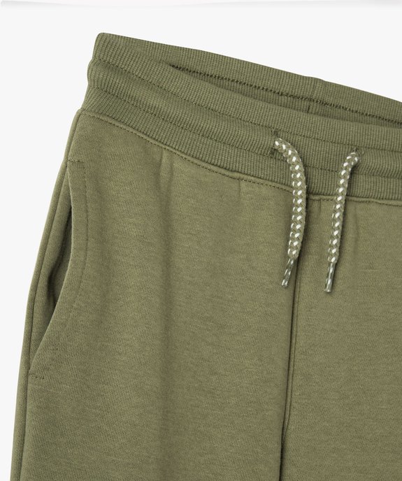 Pantalon de jogging avec intérieur molletonné garçon vue2 - GEMO (ENFANT) - GEMO