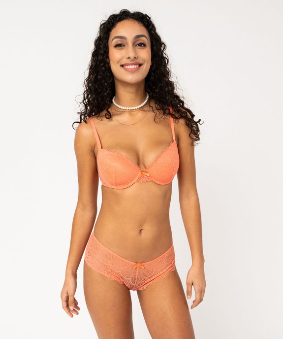 Soutien-gorge corbeille en dentelle à armatures vue5 - GEMO(HOMWR FEM) - GEMO