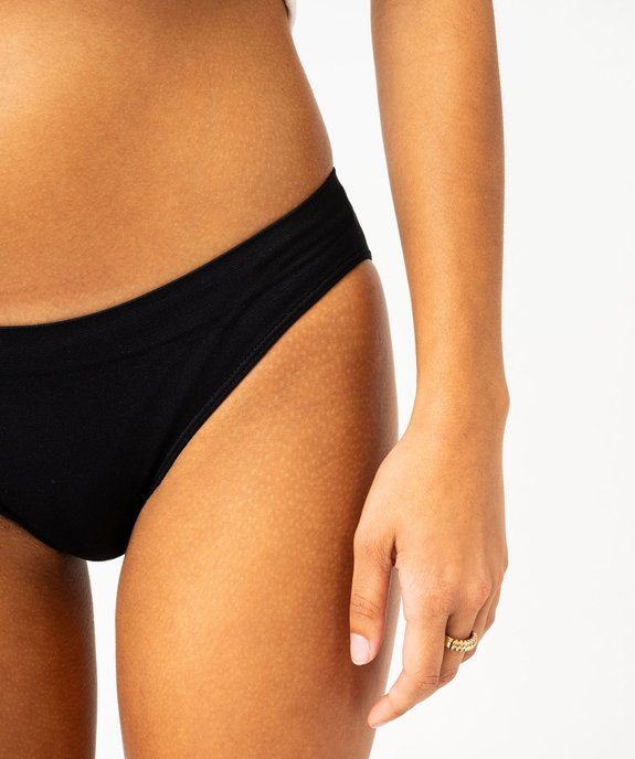 Culotte en matière extensible femme vue2 - GEMO 4G FEMME - GEMO