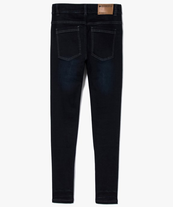 Jean skinny 5 poches vue3 - GEMO (JUNIOR) - GEMO