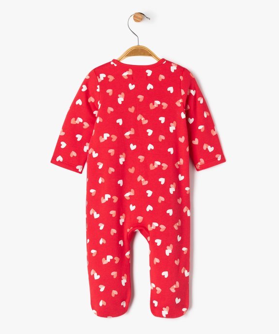 Pyjama en molleton doux et chaud bébé vue3 - GEMO(BB COUCHE) - GEMO