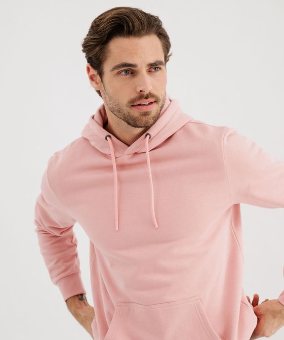 Sweat à capuche intérieur molletonné homme vue2 - GEMO 4G HOMME - GEMO