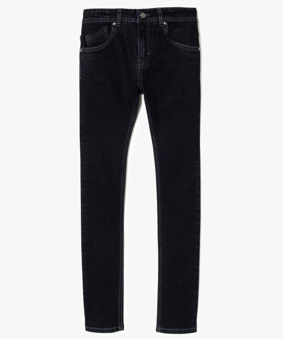 Jean skinny 5 poches vue2 - GEMO (JUNIOR) - GEMO