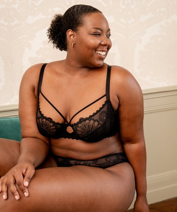 Soutien-gorge emboitant grande taille à armatures vue7 - GEMO(HOMWR FEM) - GEMO