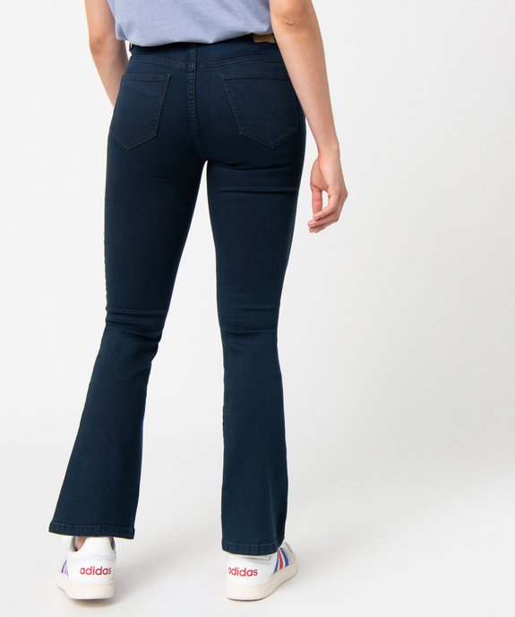 Jean petite longueur coupe Bootcut femme - L26 vue3 - GEMO 4G FEMME - GEMO