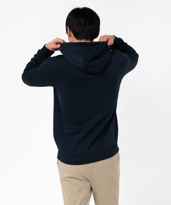 Sweat à capuche avec inscription Los Angeles homme vue3 - GEMO (HOMME) - GEMO