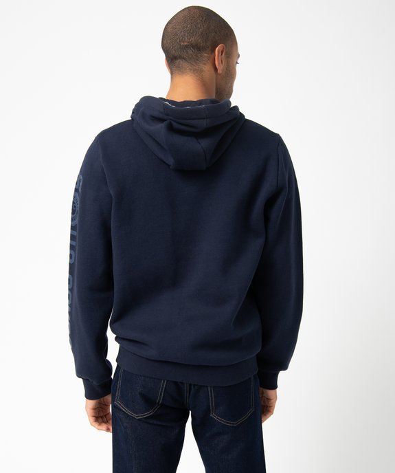 Sweat homme zippé à capuche en molleton épais - Camps United vue3 - CAMPS UNITED - GEMO