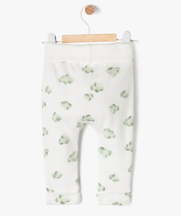 Pantalon en maille évolutif bébé garçon vue4 - GEMO 4G BEBE - GEMO