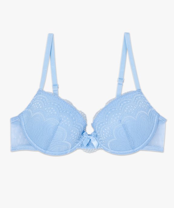 Soutien-gorge corbeille en dentelle à armatures vue4 - GEMO(HOMWR FEM) - GEMO