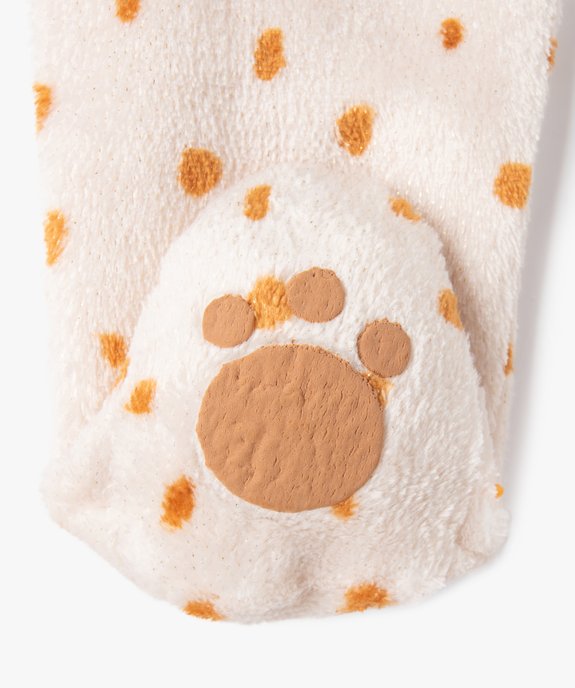 Surpyjama chaud et doux à capuche motif écureuil vue3 - GEMO(BB COUCHE) - GEMO