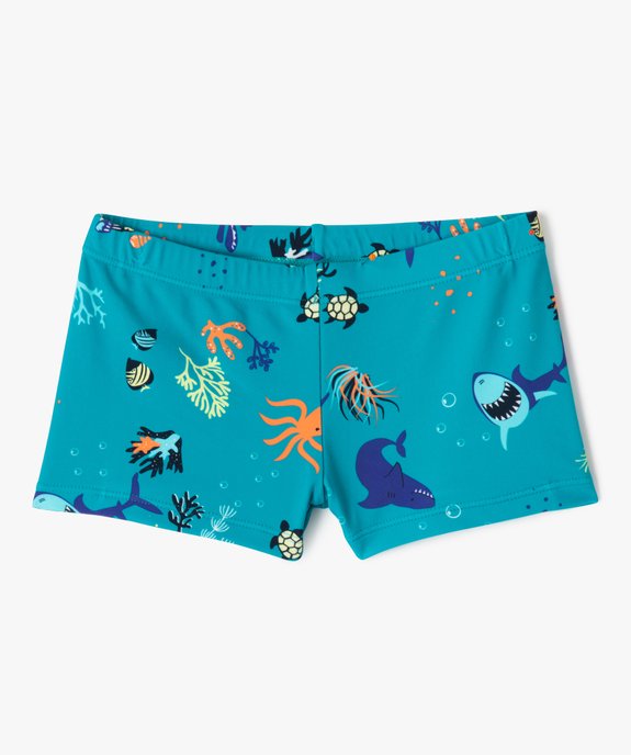 Maillot de bain à motifs marins garçon vue1 - GEMO 4G GARCON - GEMO