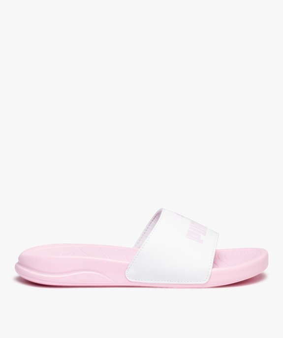 Mules de piscine femme détail métallisé Popcat 20 - Puma  vue1 - PUMA - GEMO