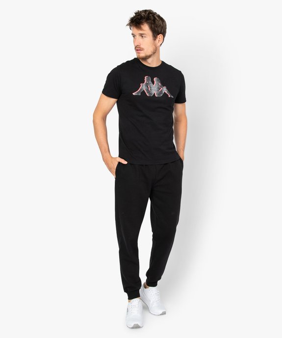 Tee-shirt homme à manches courtes et imprimé en relief - Kappa vue5 - KAPPA - GEMO