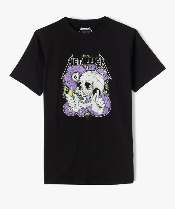 Tee-shirt garçon avec motif tête de mort - Metallica vue1 - METALLICA - GEMO