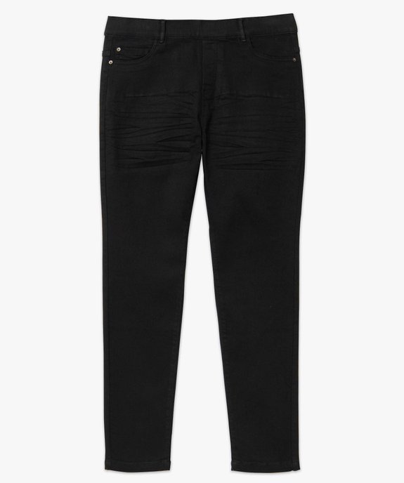 Jegging femme grande taille avec plis sur les hanches vue4 - GEMO 4G GT - GEMO