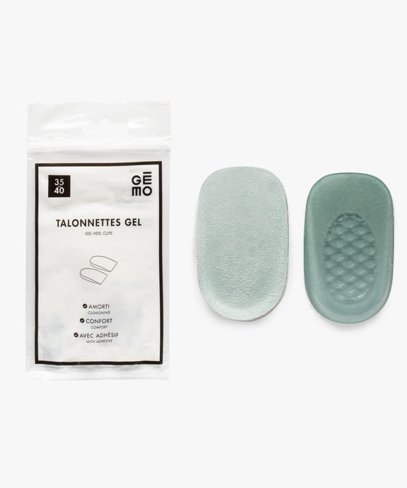 Semelles femme talonnettes en gel vue2 - GEMO (ENTRETIEN) - GEMO