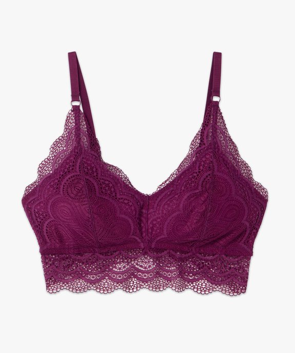 Soutien-gorge post-opératoire en dentelle vue4 - GEMO(HOMWR FEM) - GEMO