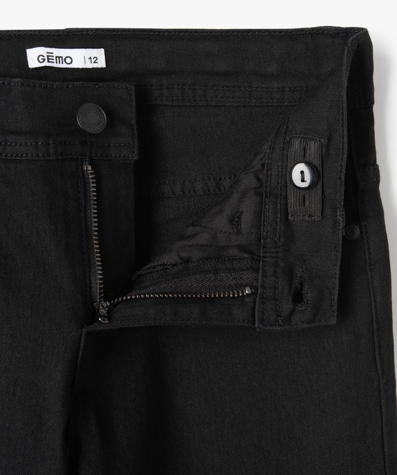 Jean coupe skinny 5 poches garçon vue2 - GEMO 4G GARCON - GEMO