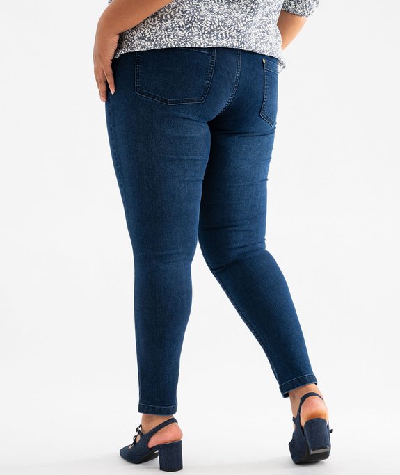 Jegging à large ceinture élastique et taille normale femme grande taille vue8 - GEMO 4G GT - GEMO