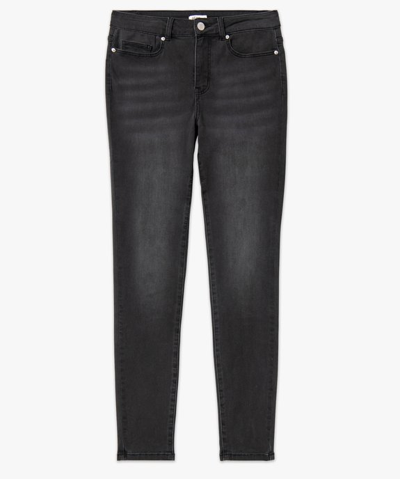 Jean Skinny taille haute stretch femme vue4 - GEMO(FEMME PAP) - GEMO