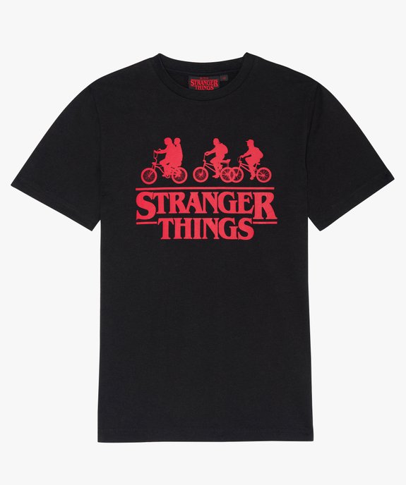 Tee-shirt garçon avec motif contrastant – Stranger Things vue1 - STRANGER THINGS - GEMO