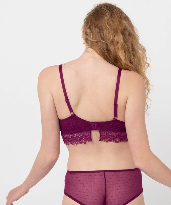 Soutien-gorge post-opératoire en dentelle vue2 - GEMO(HOMWR FEM) - GEMO