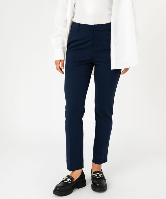 Pantalon de tailleur femme vue1 - GEMO(FEMME PAP) - GEMO