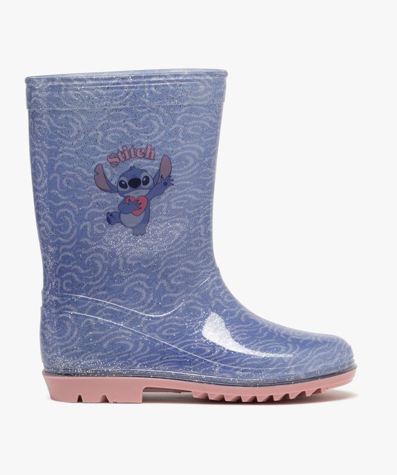 Bottes de pluie fille à paillettes avec semelle crantée - Lilo & Stitch vue1 - LILO & STITCH - GEMO