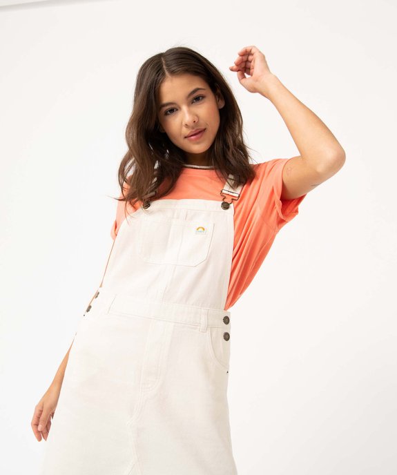 Robe salopette femme en jean - Camps United  vue6 - CAMPS UNITED - GEMO