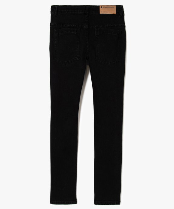 Jean skinny 5 poches vue3 - GEMO (JUNIOR) - GEMO