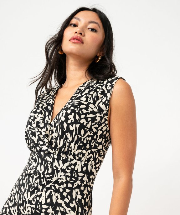 Robe sans manches avec décolleté cache-coeur femme vue2 - GEMO(FEMME PAP) - GEMO