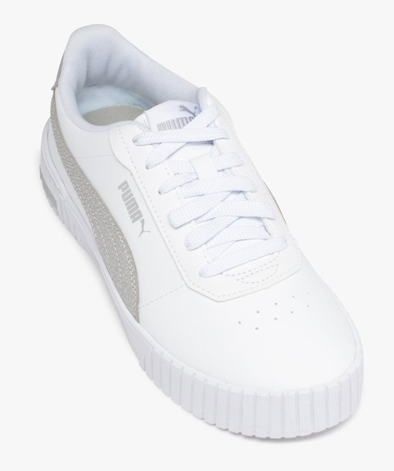 Baskets femme unies détails contrastés – Puma Carina vue5 - PUMA - GEMO