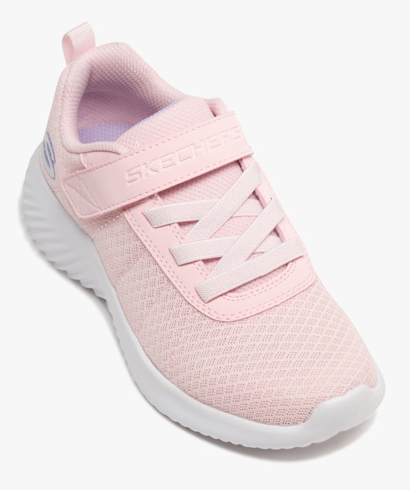 Baskets souples en mesh à scratch filles - Skechers vue5 - SKECHERS - GEMO