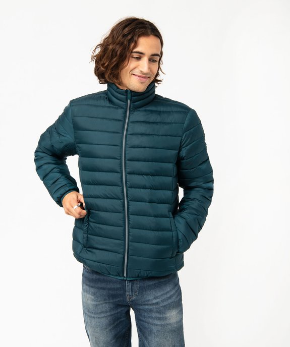 Blouson matelassé à col montant homme vue1 - GEMO 4G HOMME - GEMO